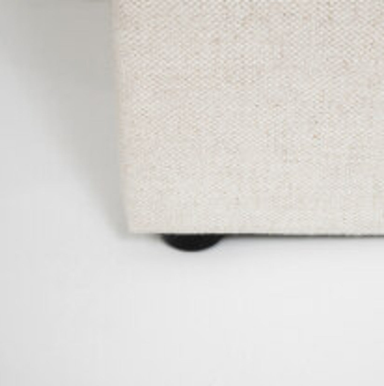 Jericho Double Storage Bed - Cream