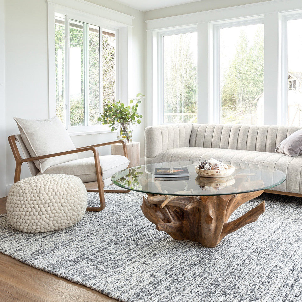Pacific Round Root Coffee Table - S