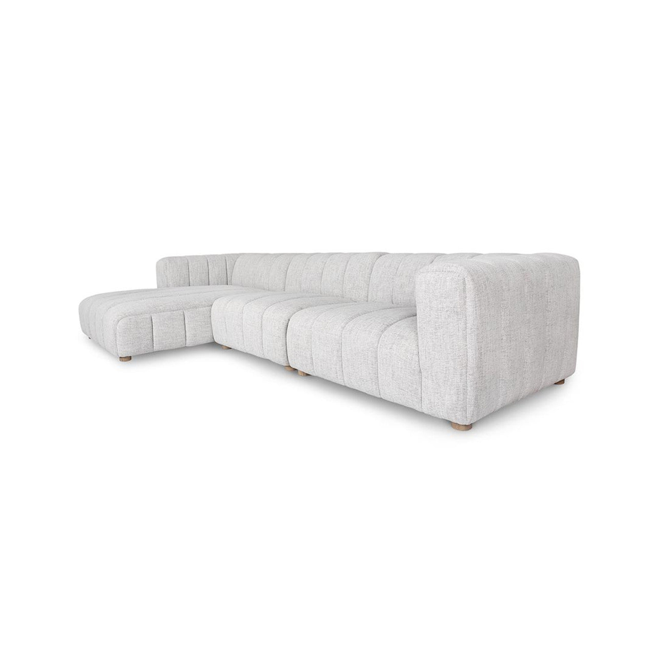 Granville Sectional - LHF Chaise - Coconut