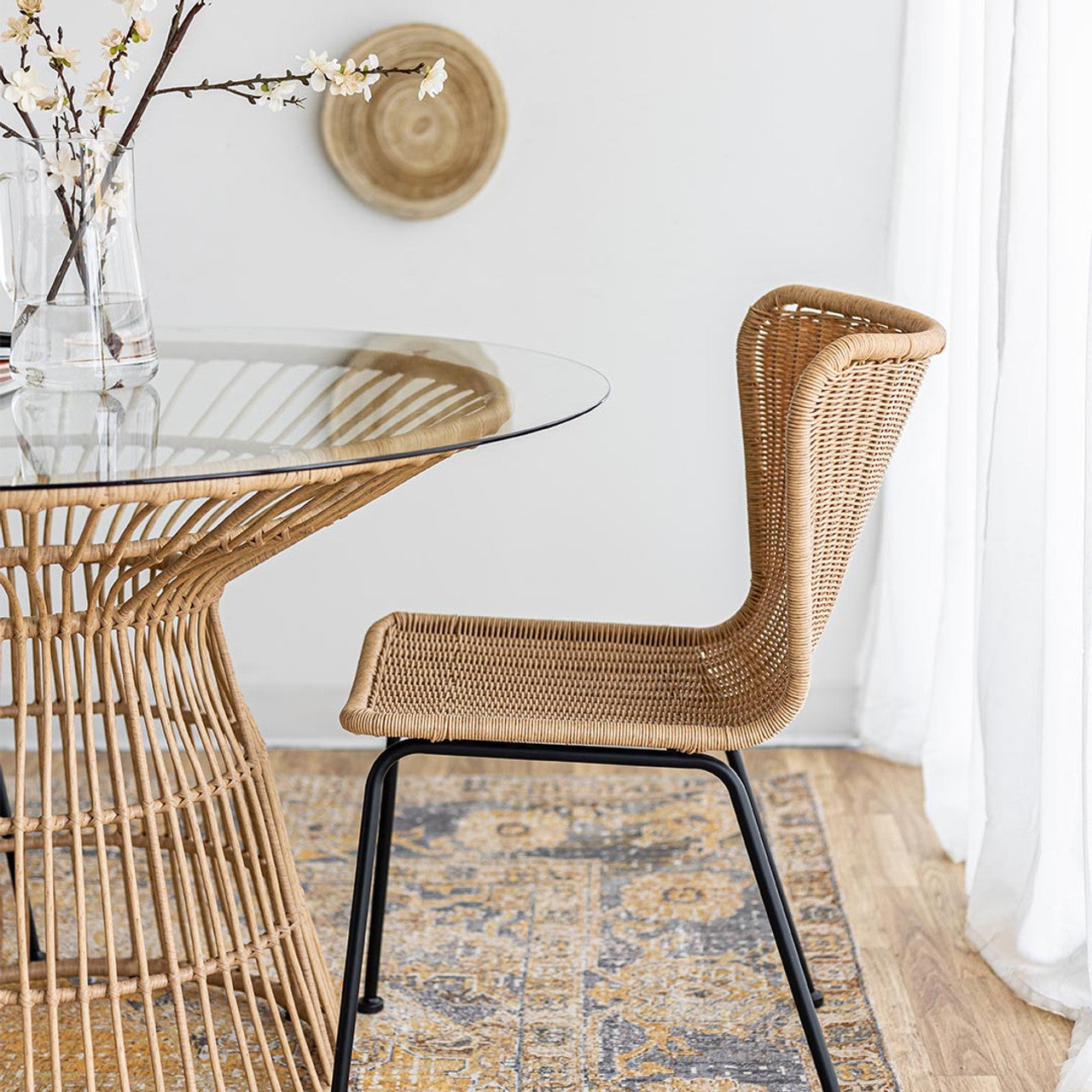 Dunbar Stackable Dining Chair - Natural