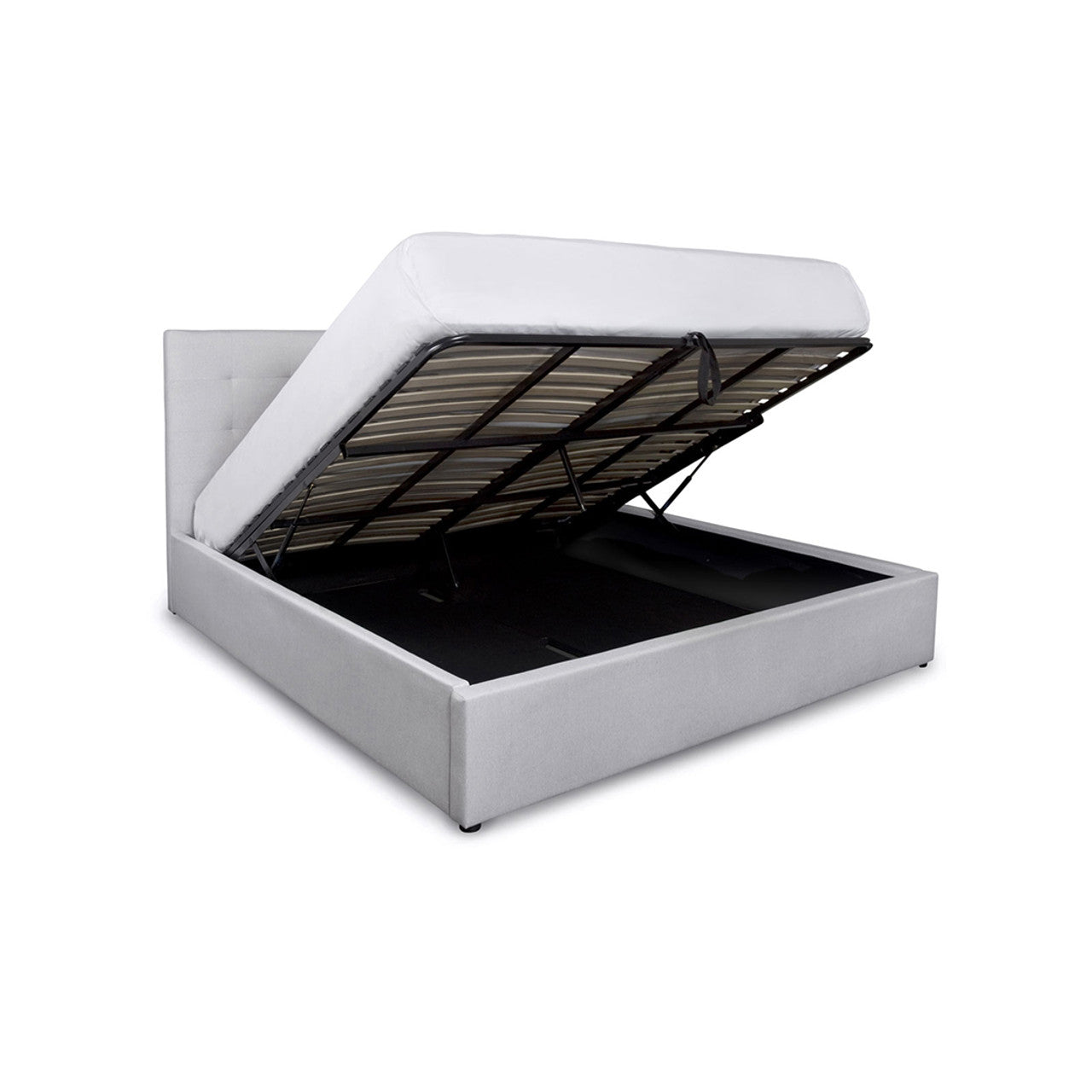 Jericho King Storage Bed - Horizon Grey
