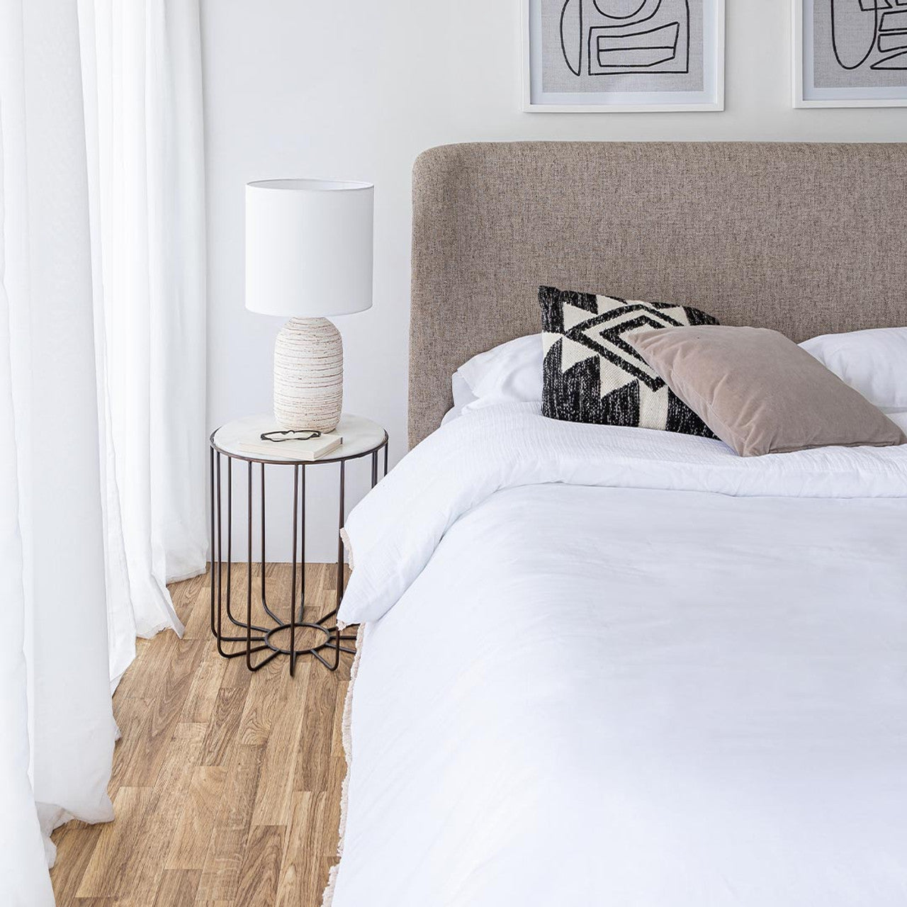 Granville King Bed Short - Perfect Taupe