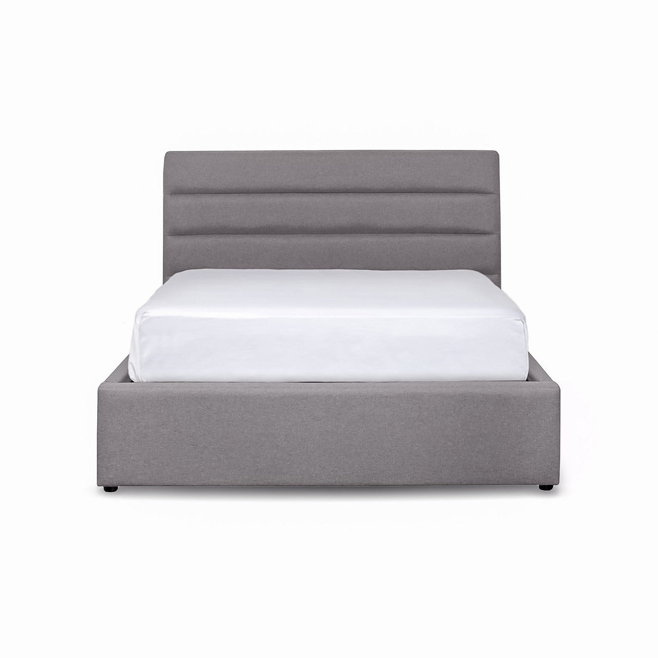 Seymour Double Bed - Stone
