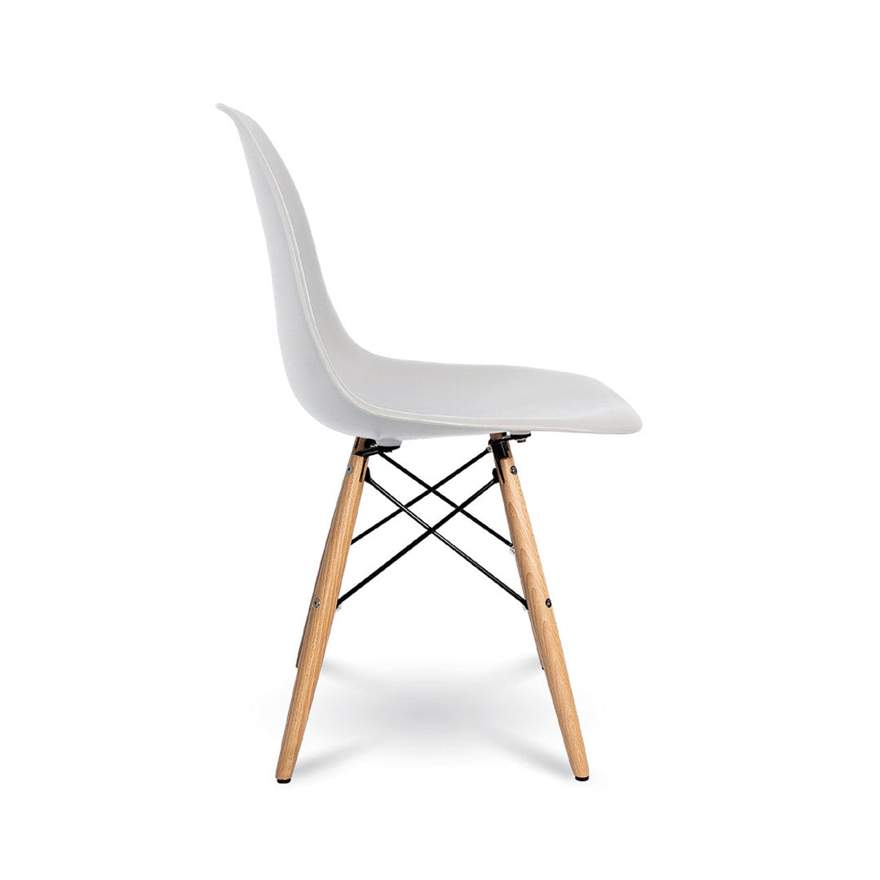 Fairview Chair - Grey Seat Wood Base