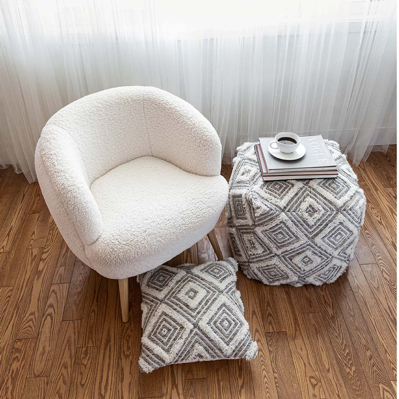 Strathcona Accent Chair - Cream