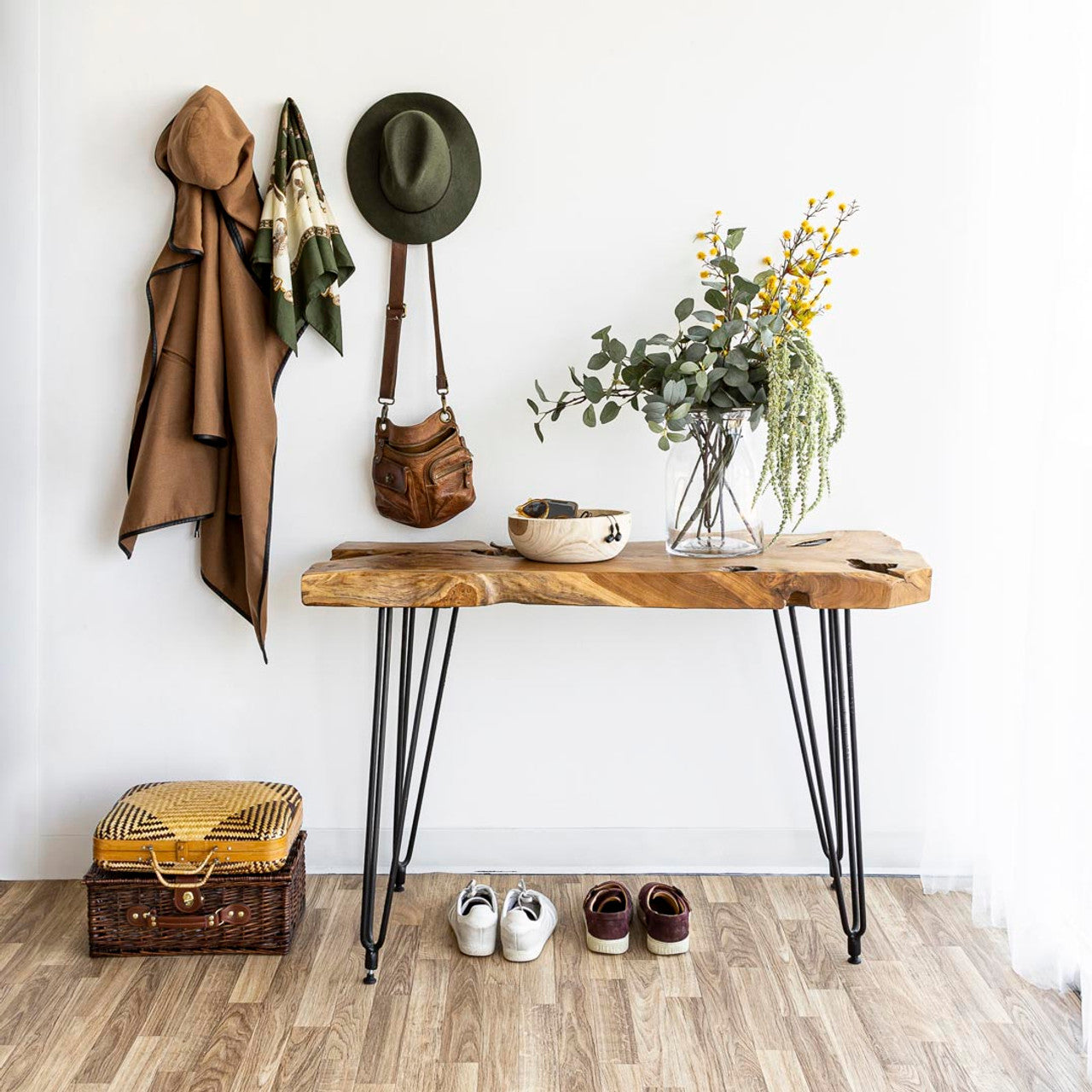 Pacific Hairpin Console Table