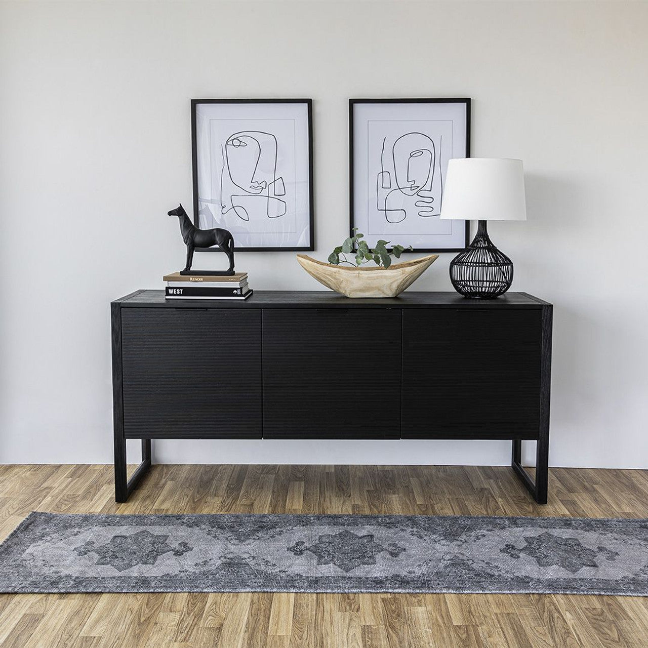 Dunbar 3 Door Sideboard