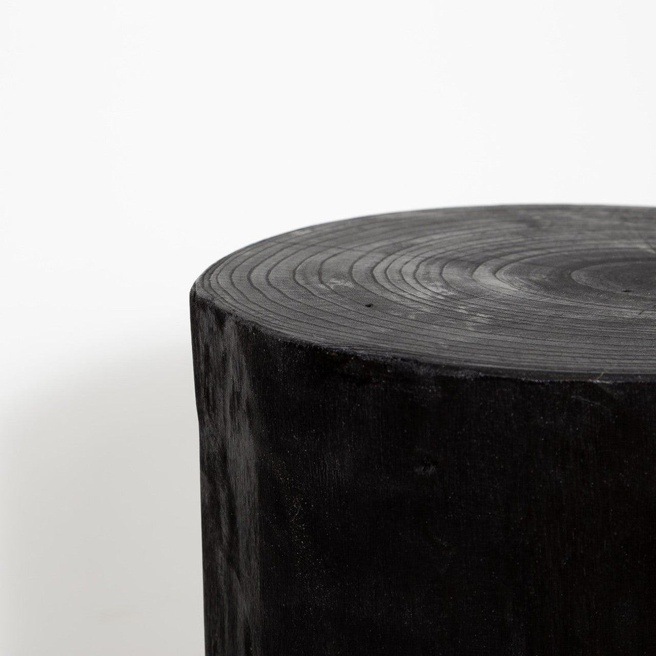 Collingwood Wide 16" Stump - Round - Black