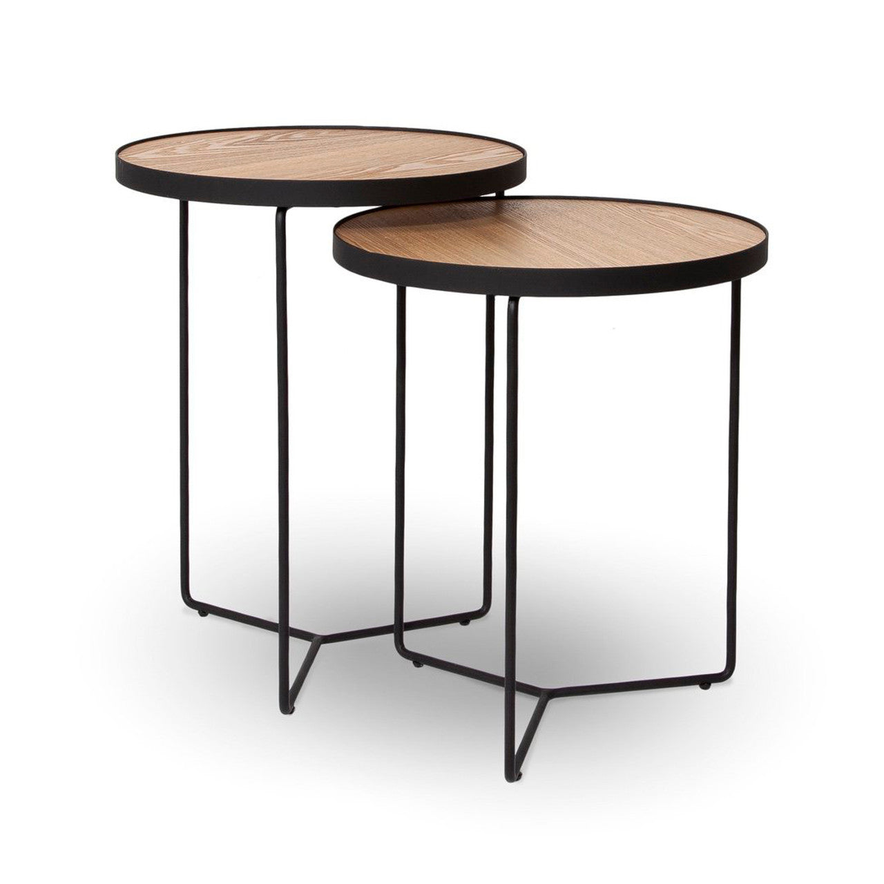 Gastown Nesting Tables - Oak (Set of 2)