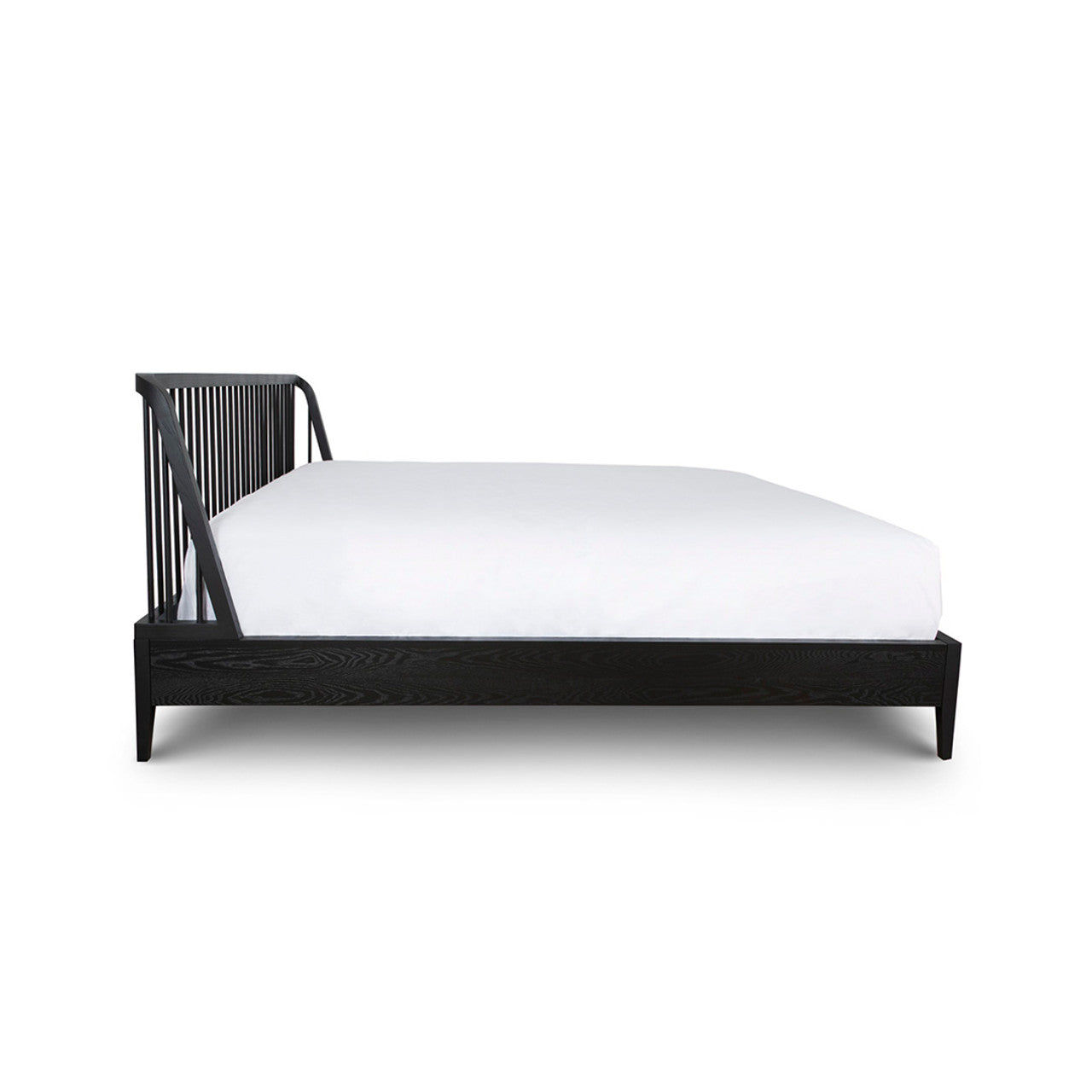 Dunbar Wood King Bed - Black