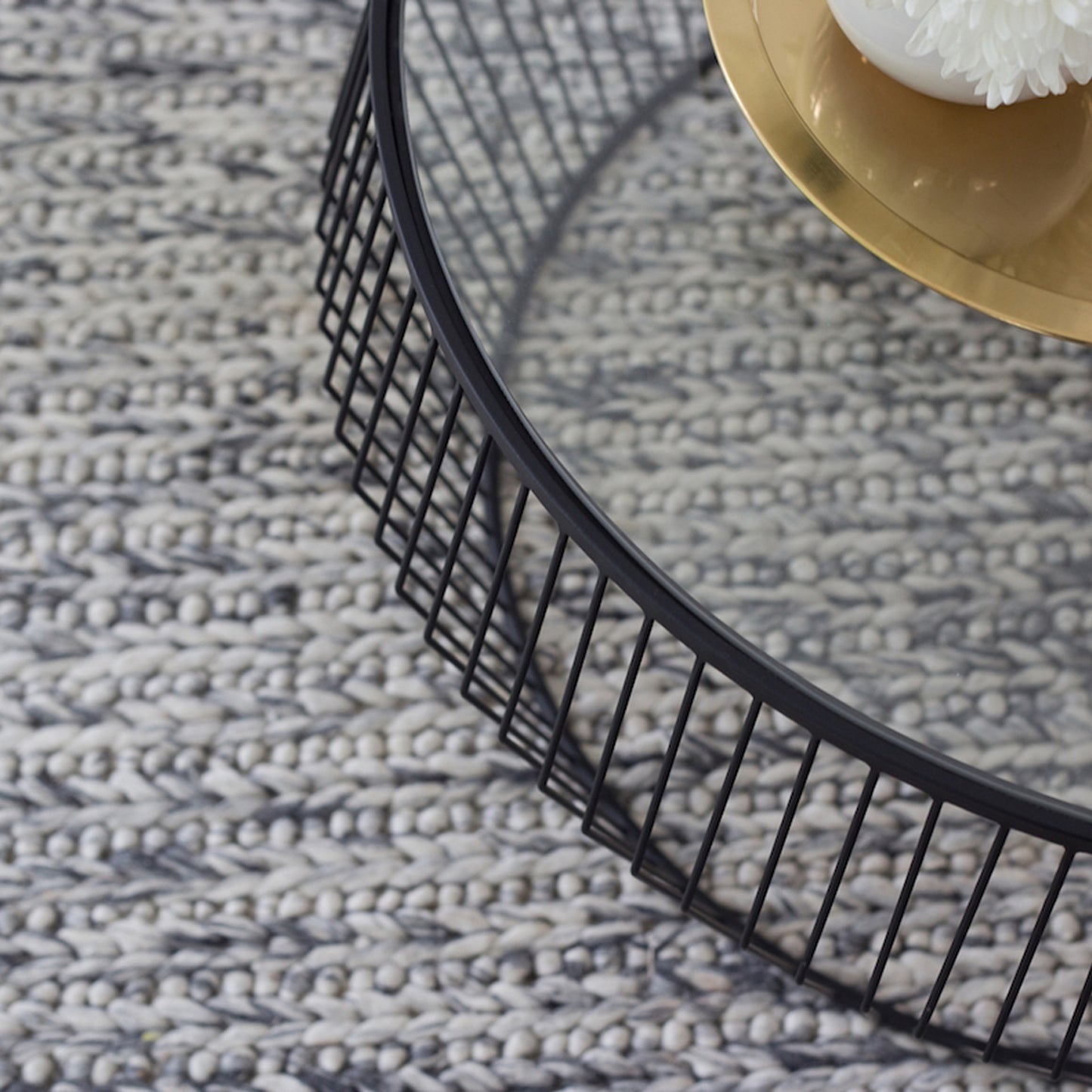 Capilano Wire Coffee Table - Black