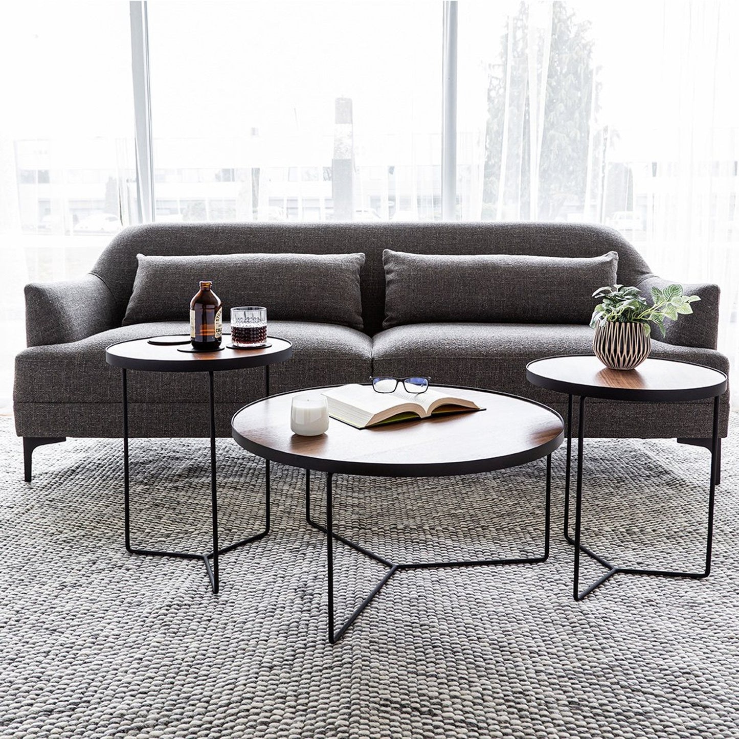Gastown Coffee Table - Walnut