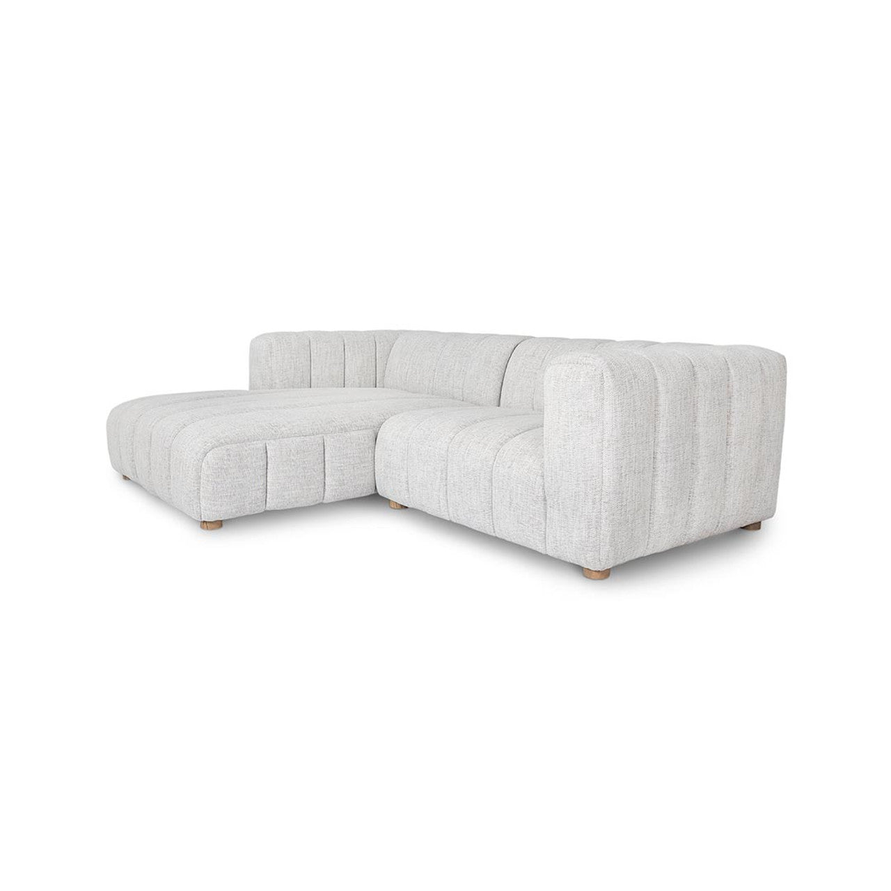 Granville Sectional - LHF Chaise - Coconut
