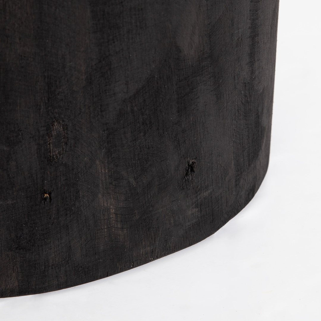 Collingwood Wide 16" Stump - Round - Black