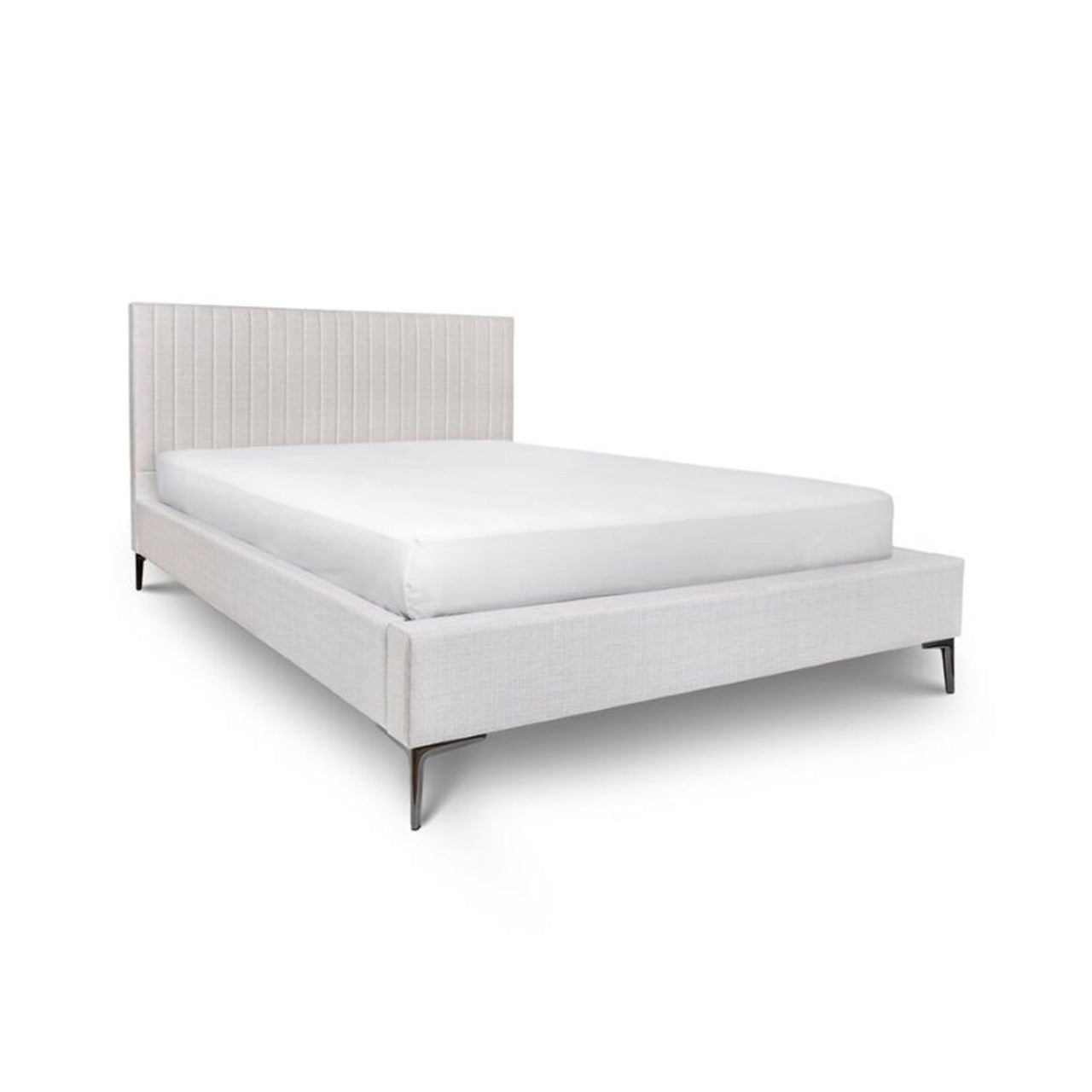 Wallace Queen Bed - Oat