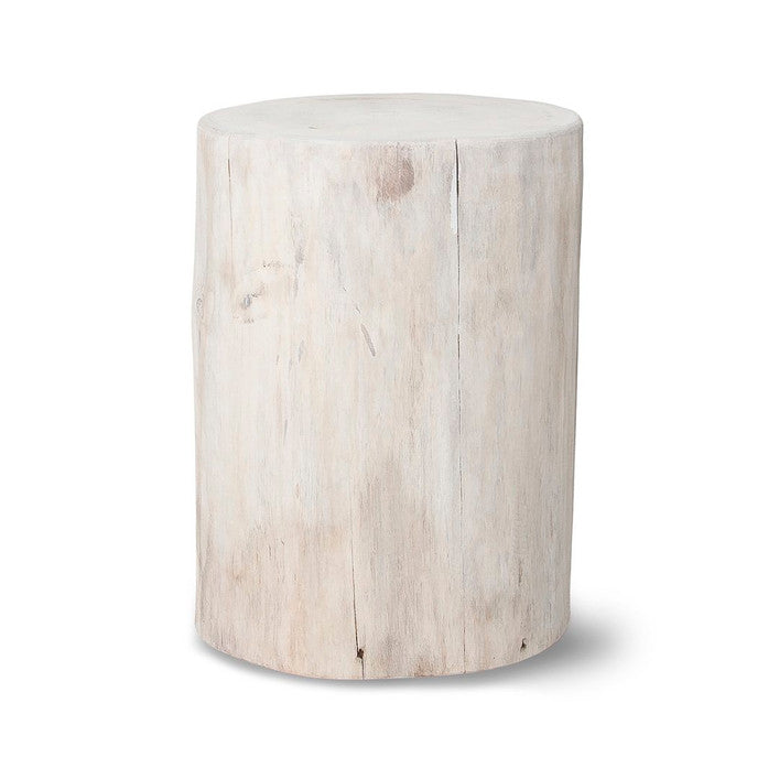 Collingwood Wide 21" Stump - Round - White