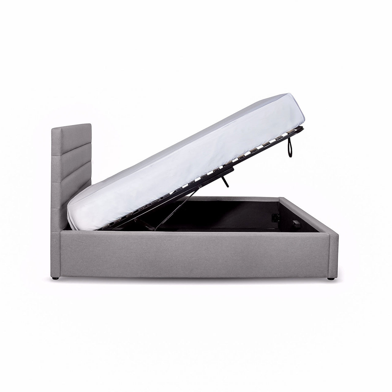 Seymour Double Storage Bed - Greige