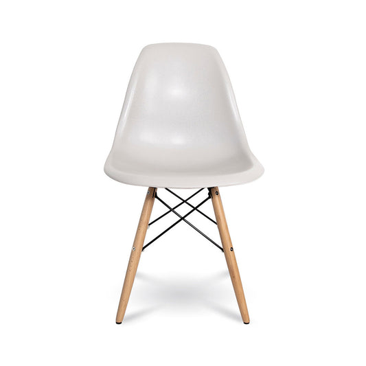 Fairview Chair - Grey Seat Wood Base