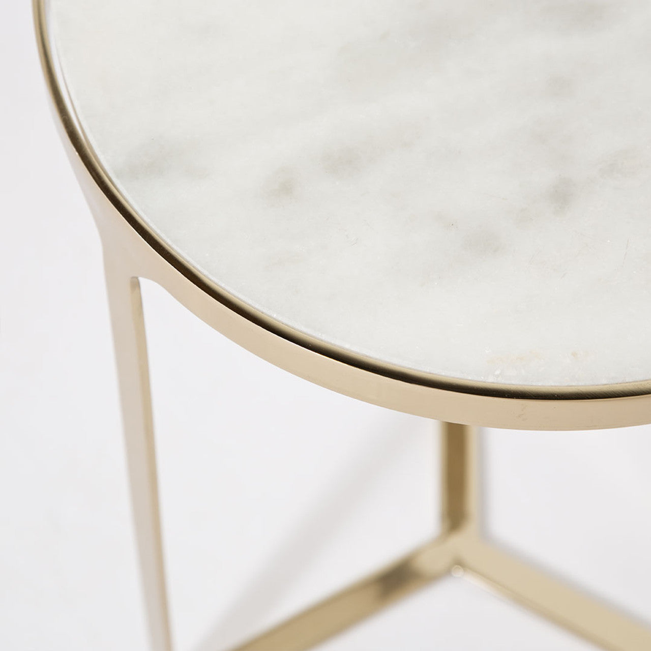 Lions Gate Marble Accent Table