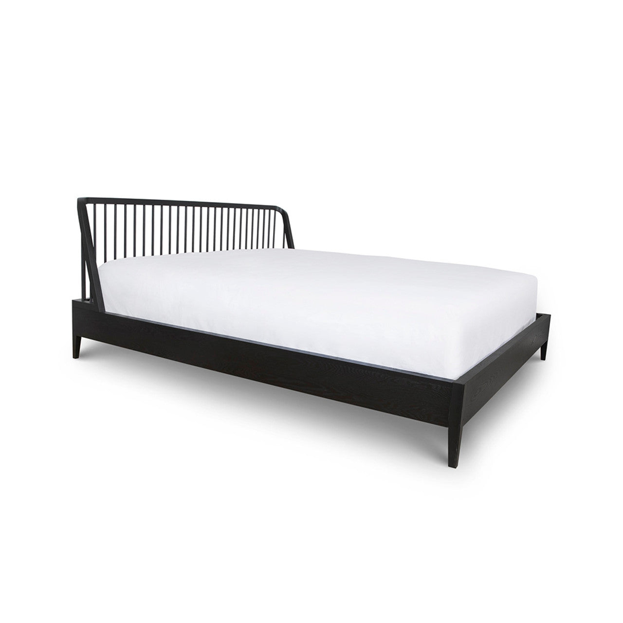 Dunbar Wood King Bed - Black