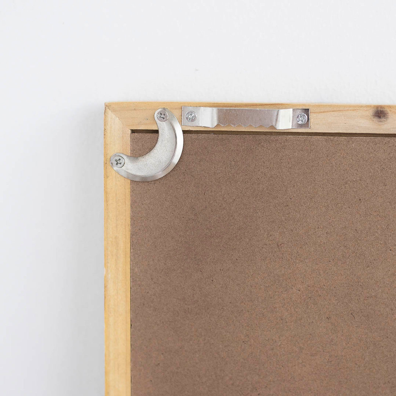 Abstract B Wall Decor - Natural Frame