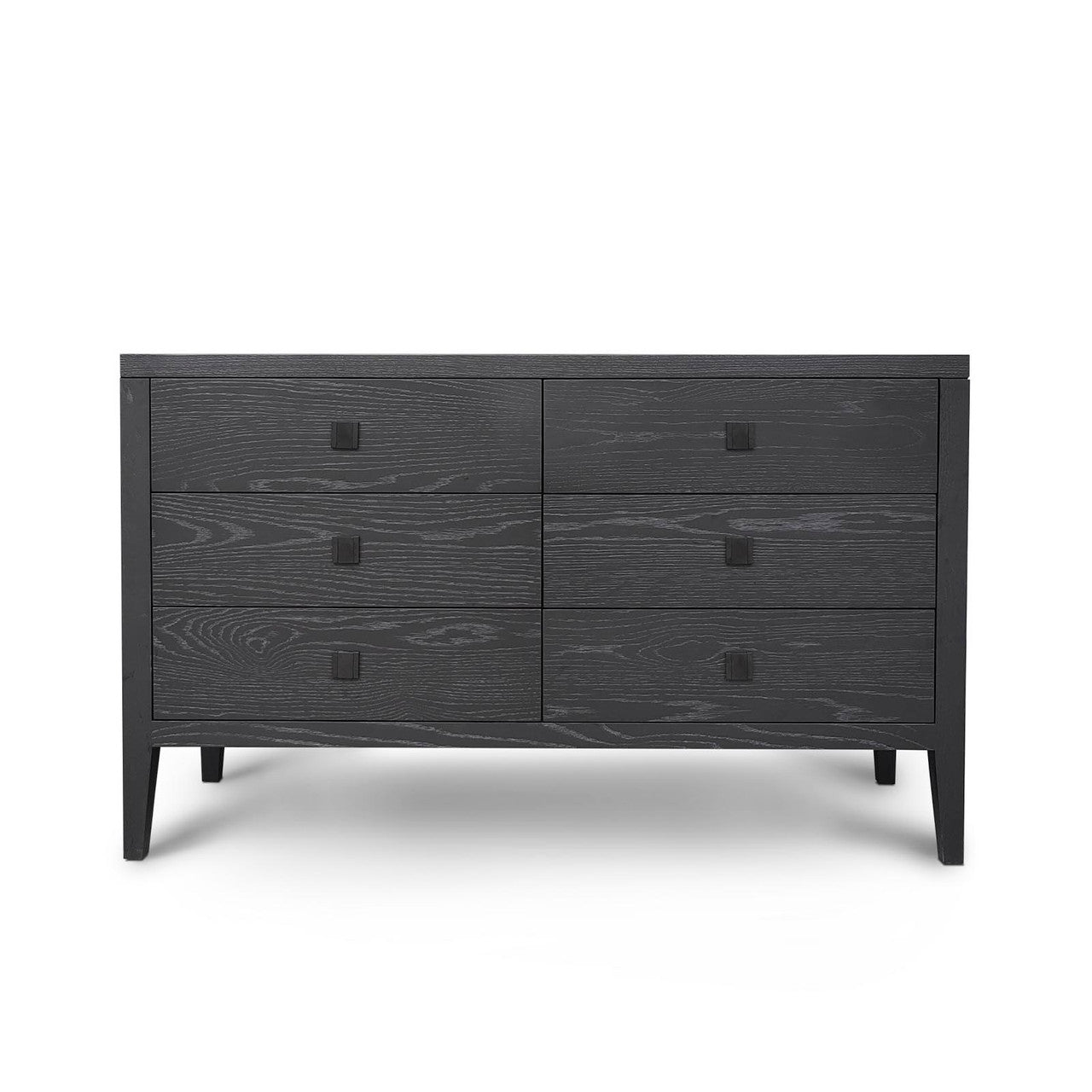 Sunset Drawer Dresser - 6 Drawer - Black