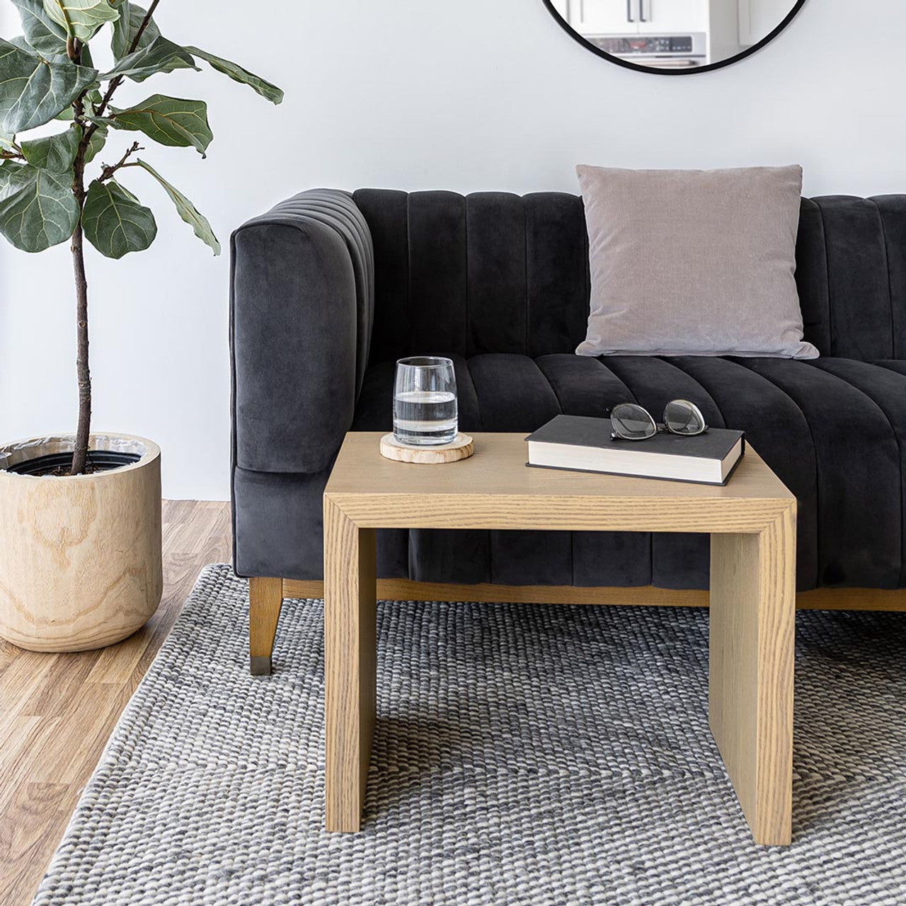 Denman C Table - Light Oak