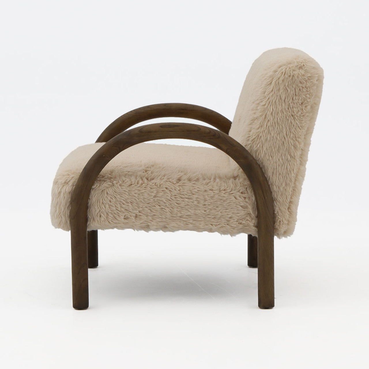 Heather Chair - Shaggy Ecru