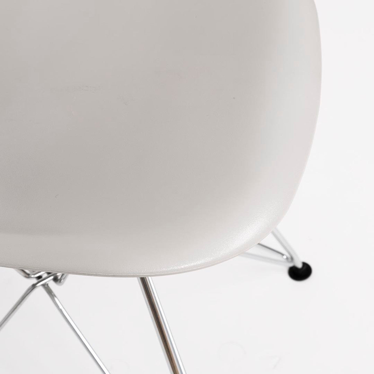 Fairview Chair - Grey Seat Chrome Base