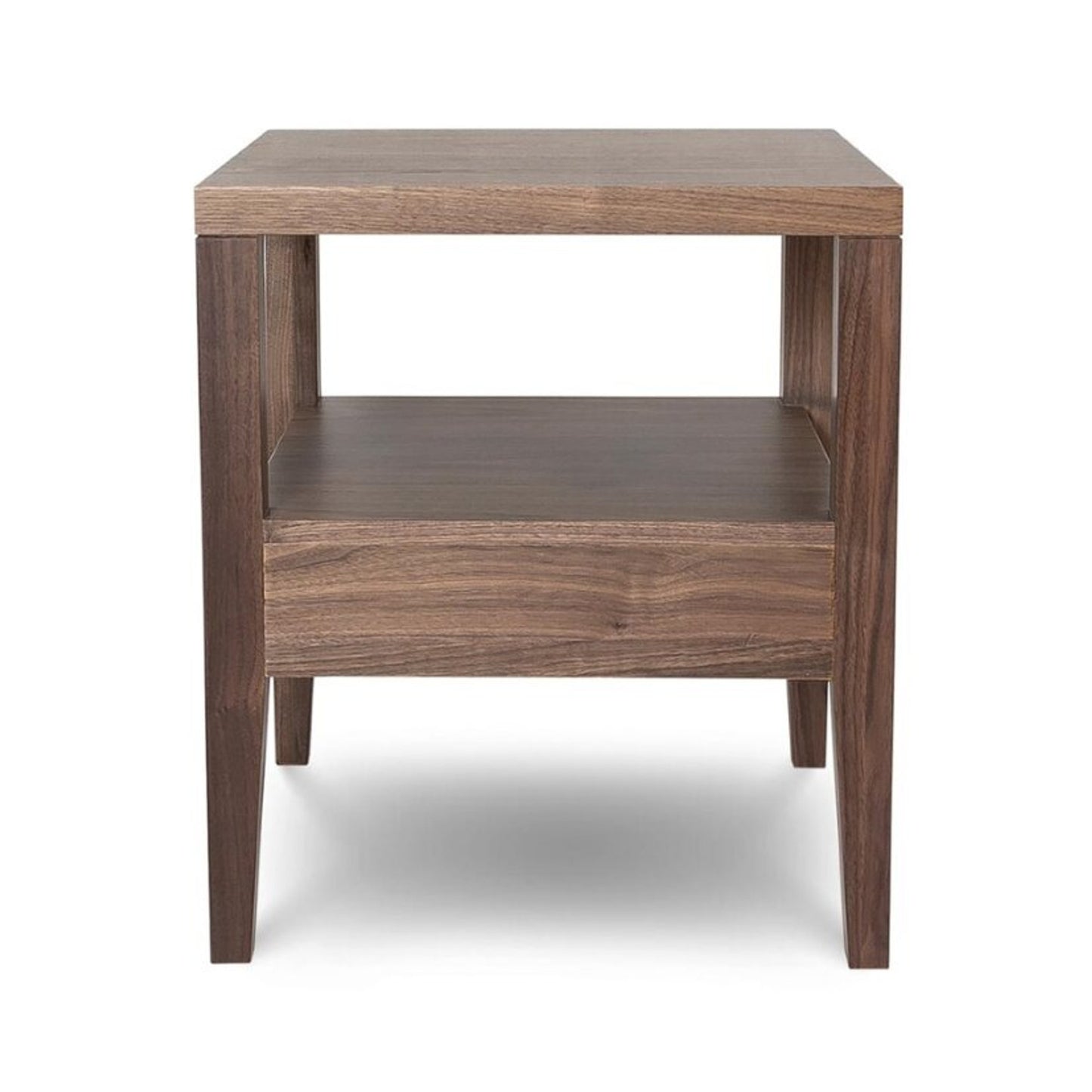 Sunset Drawer Accent Table - Frozen Walnut