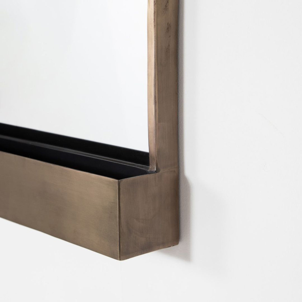 Burnaby Mirror - Brushed Gold