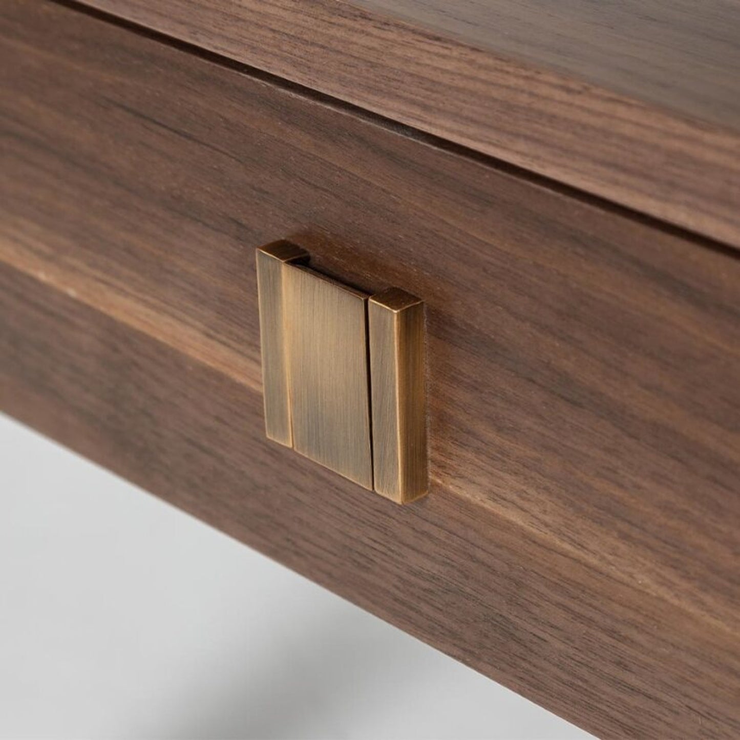 Sunset Drawer Accent Table - Frozen Walnut