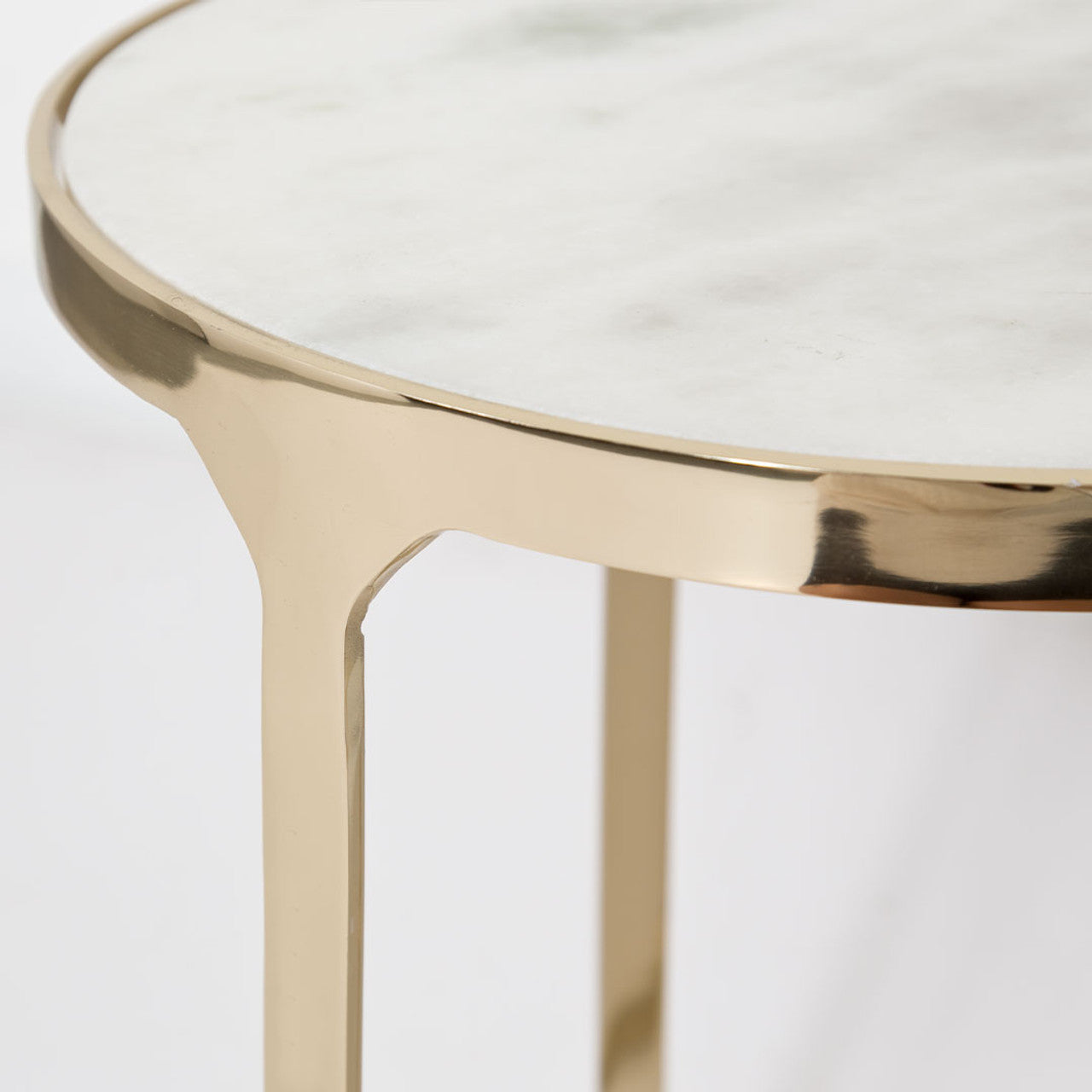 Lions Gate Marble Accent Table