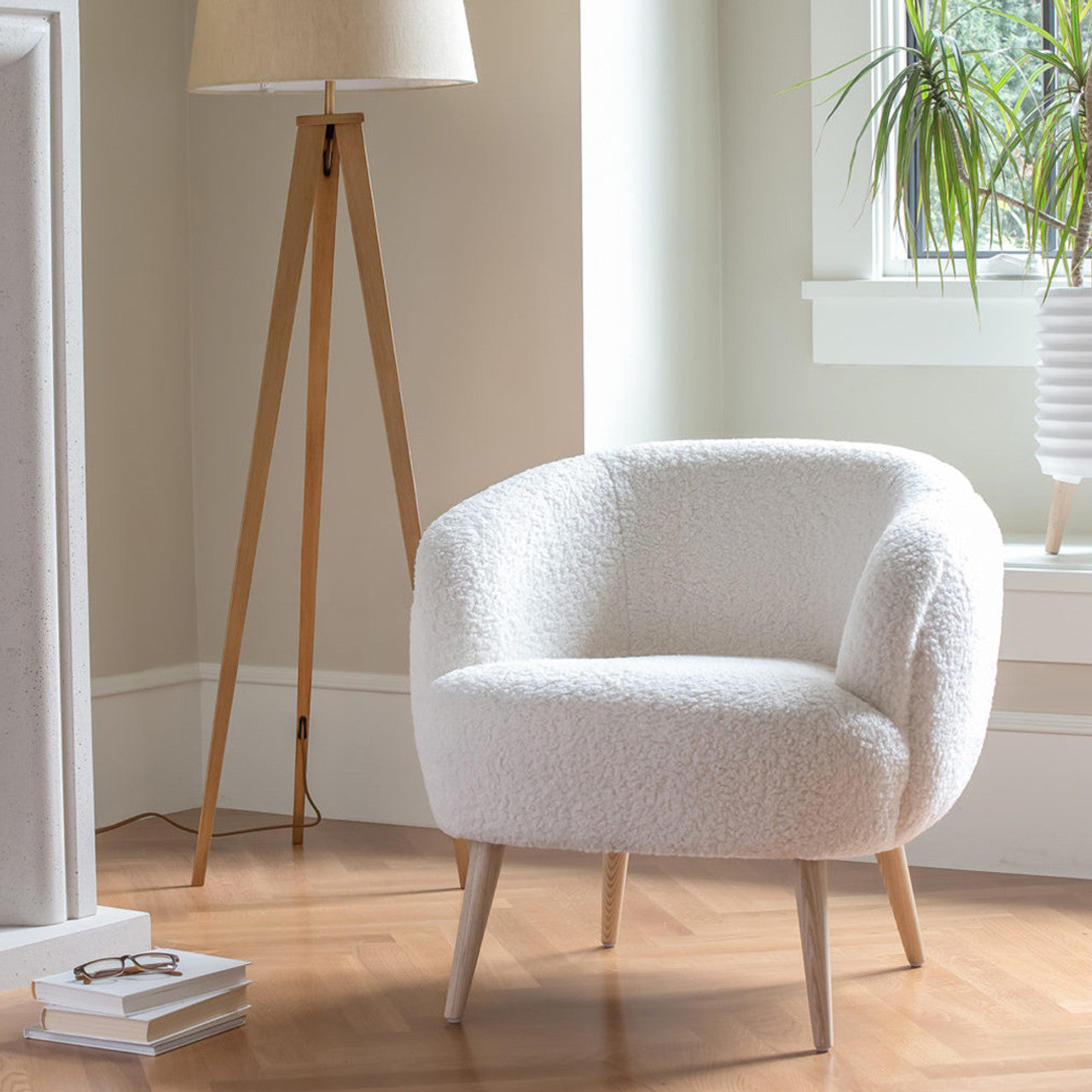 Strathcona Accent Chair - Cream