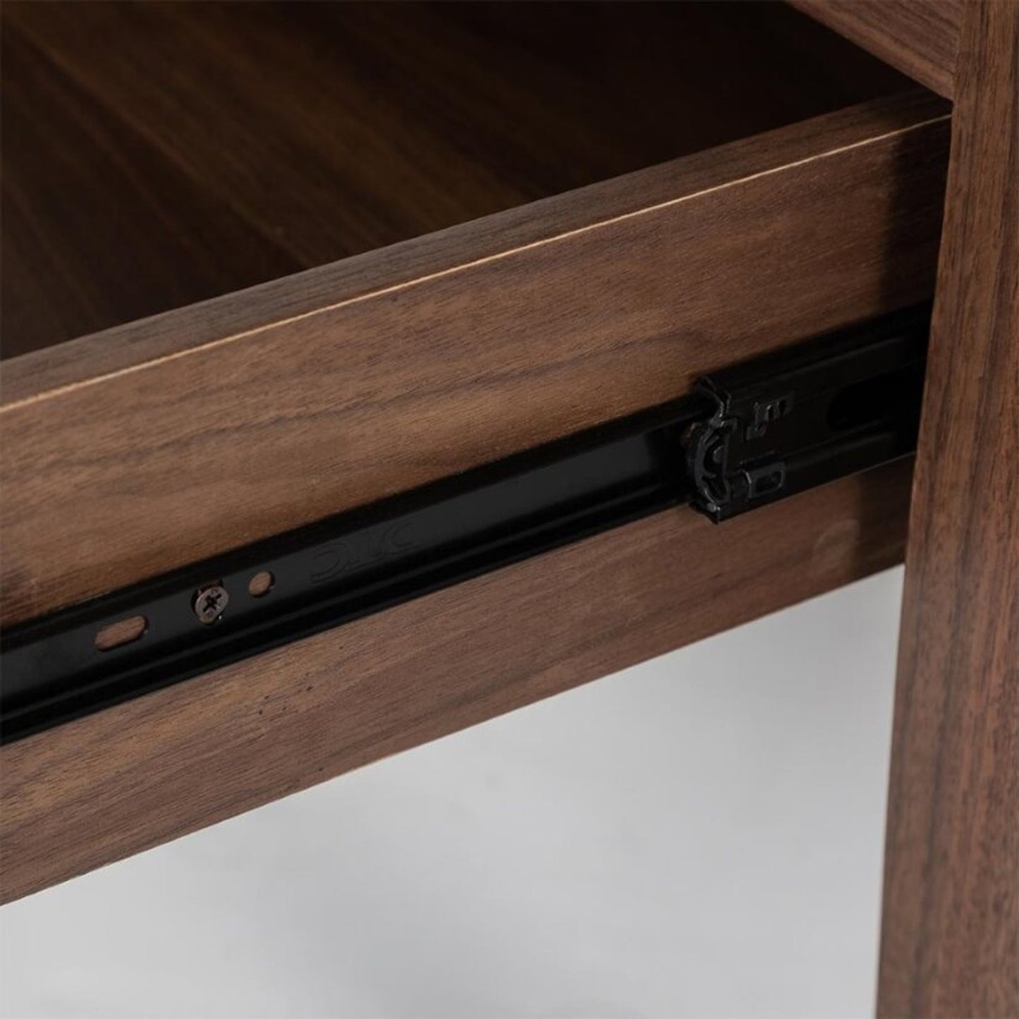 Sunset Drawer Accent Table - Frozen Walnut
