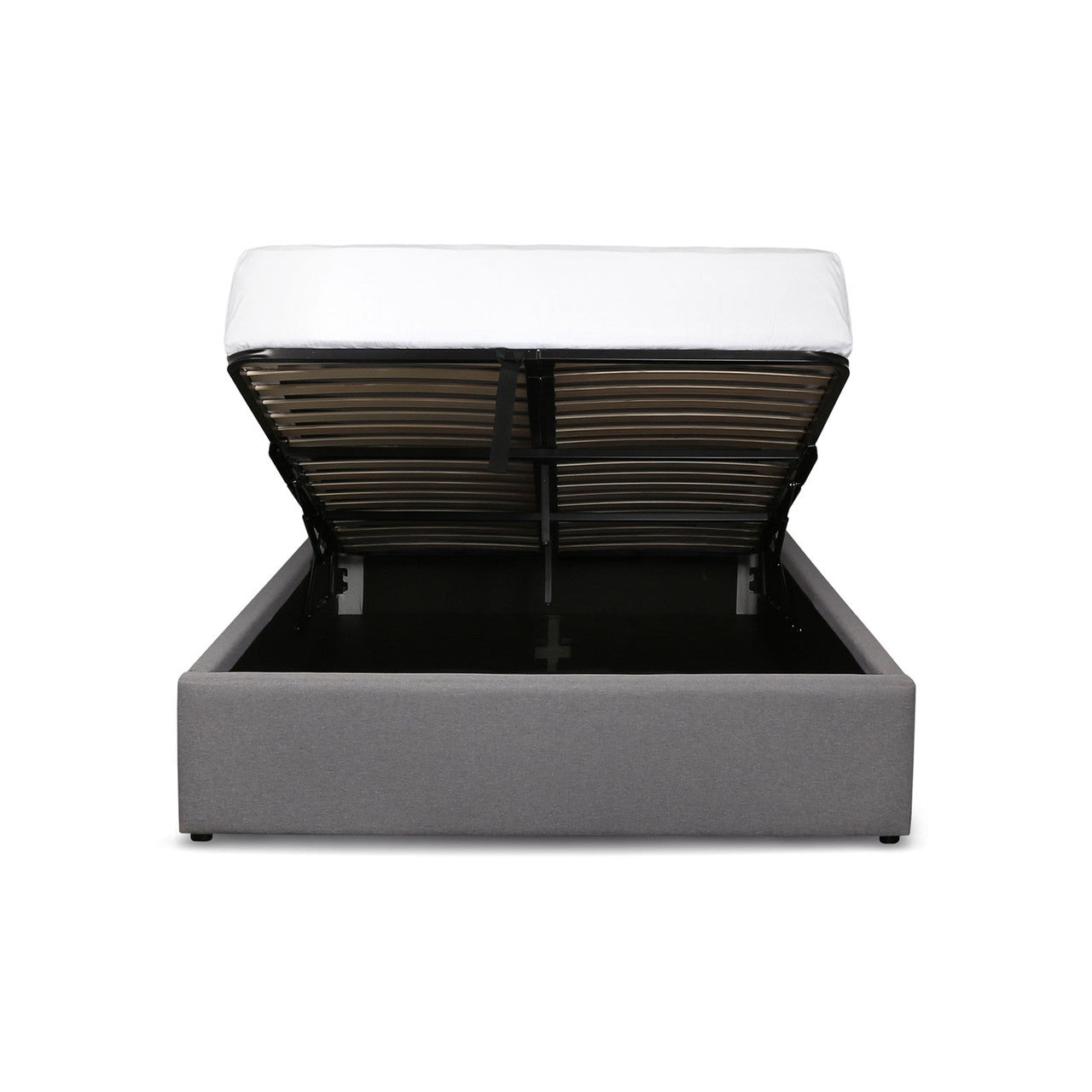 Seymour Double Storage Bed - Greige
