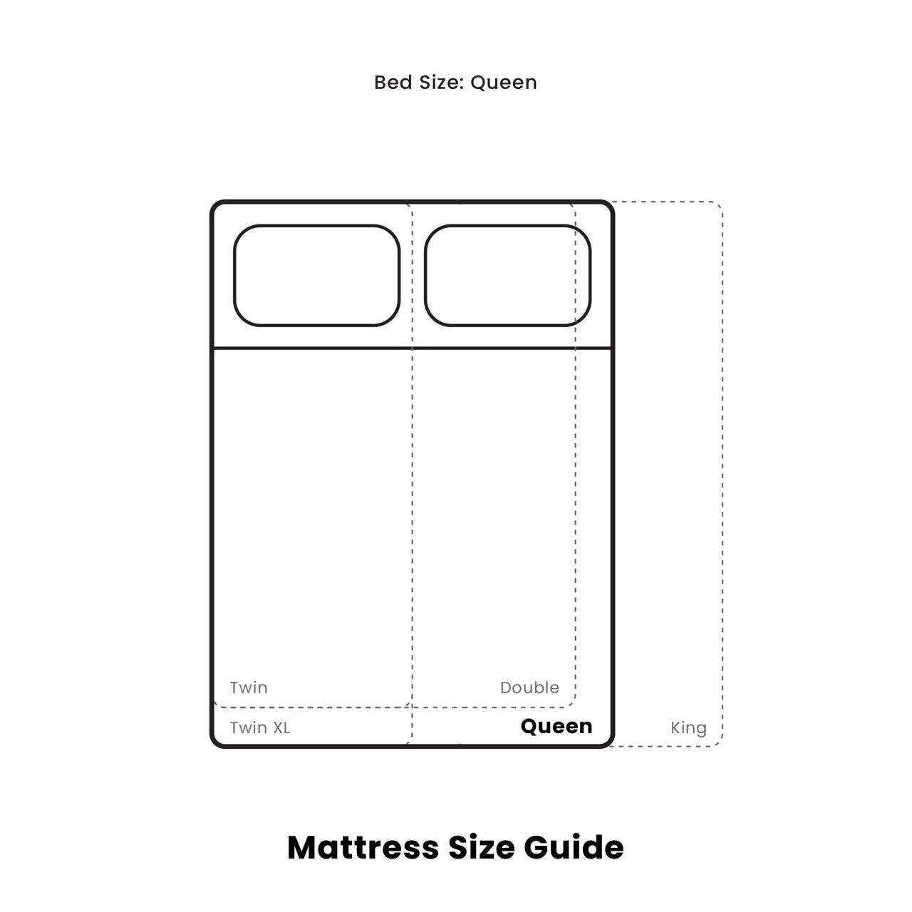 Jericho Queen Bed - Horizon Grey