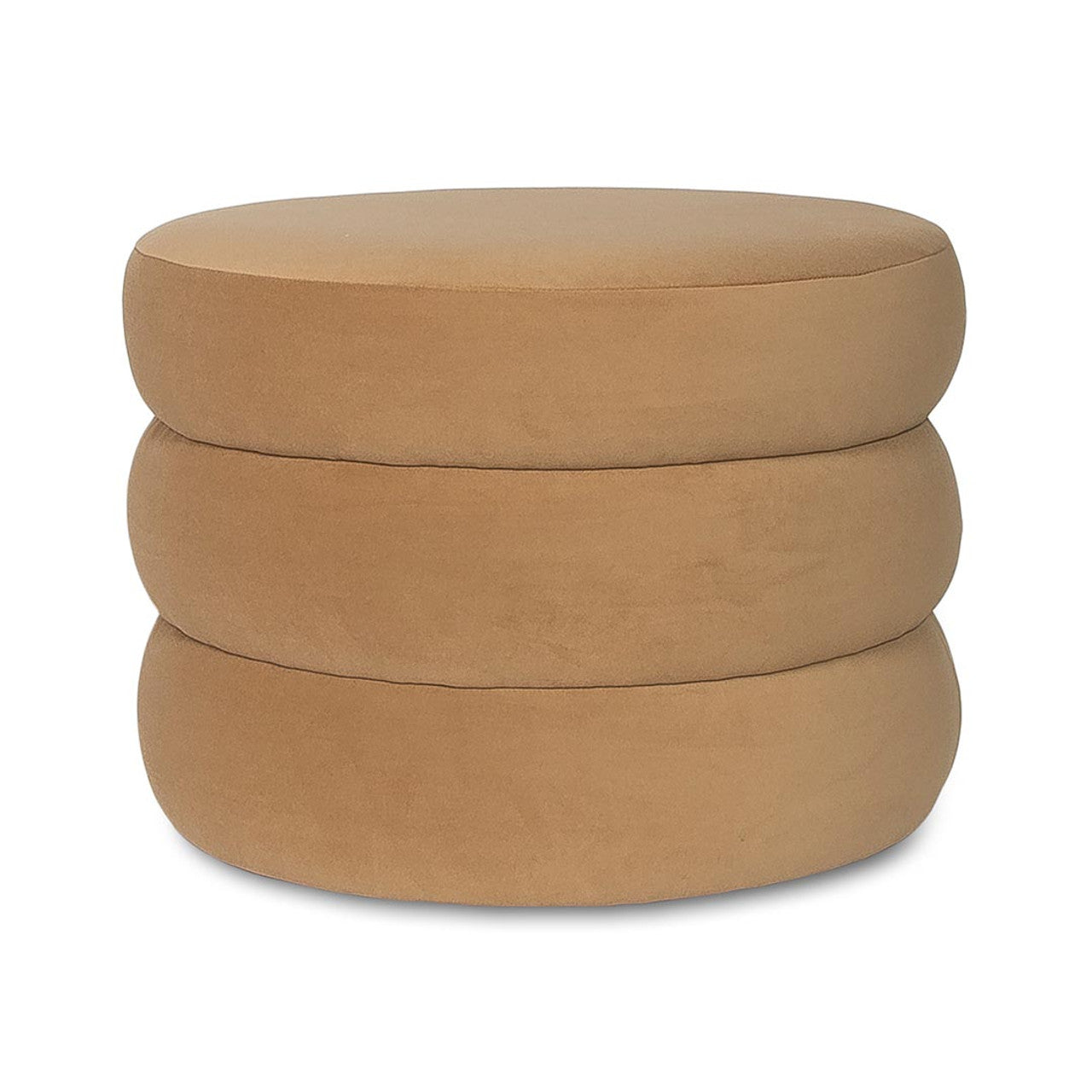 Lions Ottoman - Camel - S