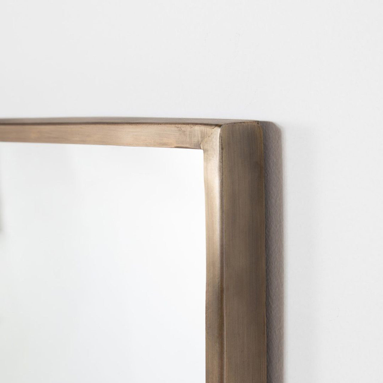 Burnaby Mirror - Brushed Gold