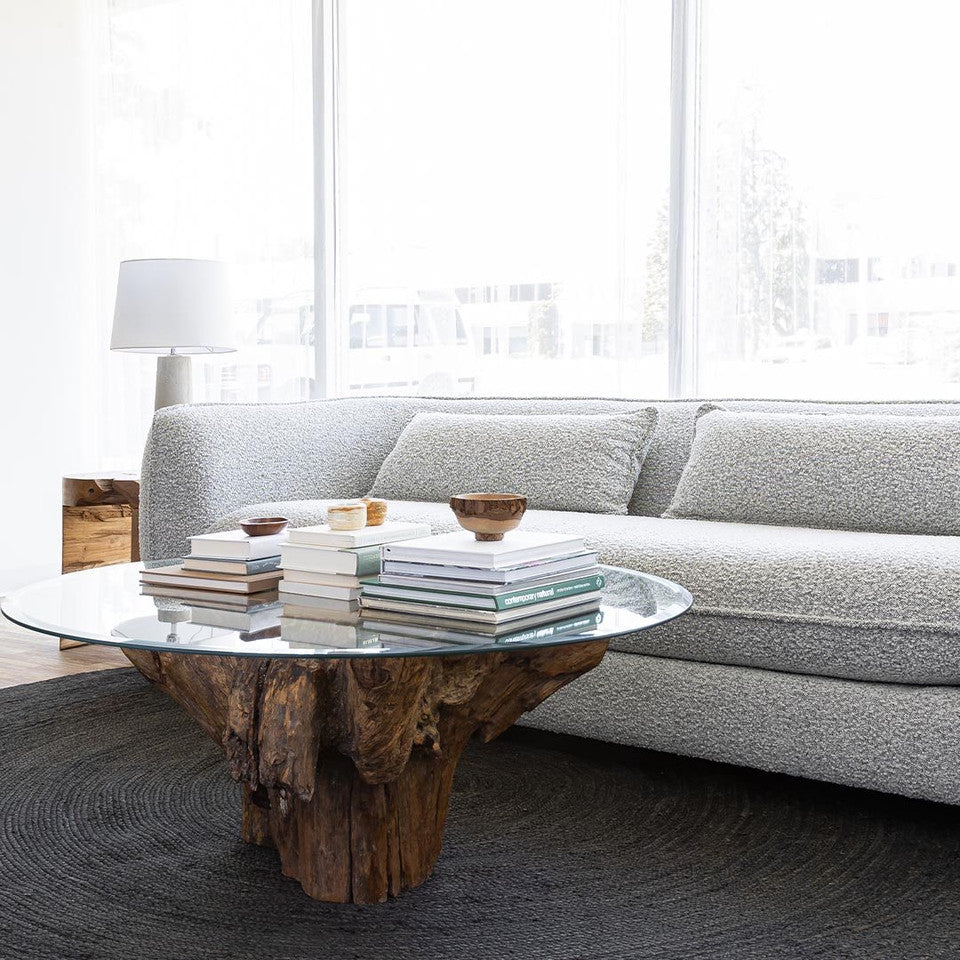 Pacific Round Root Coffee Table - S