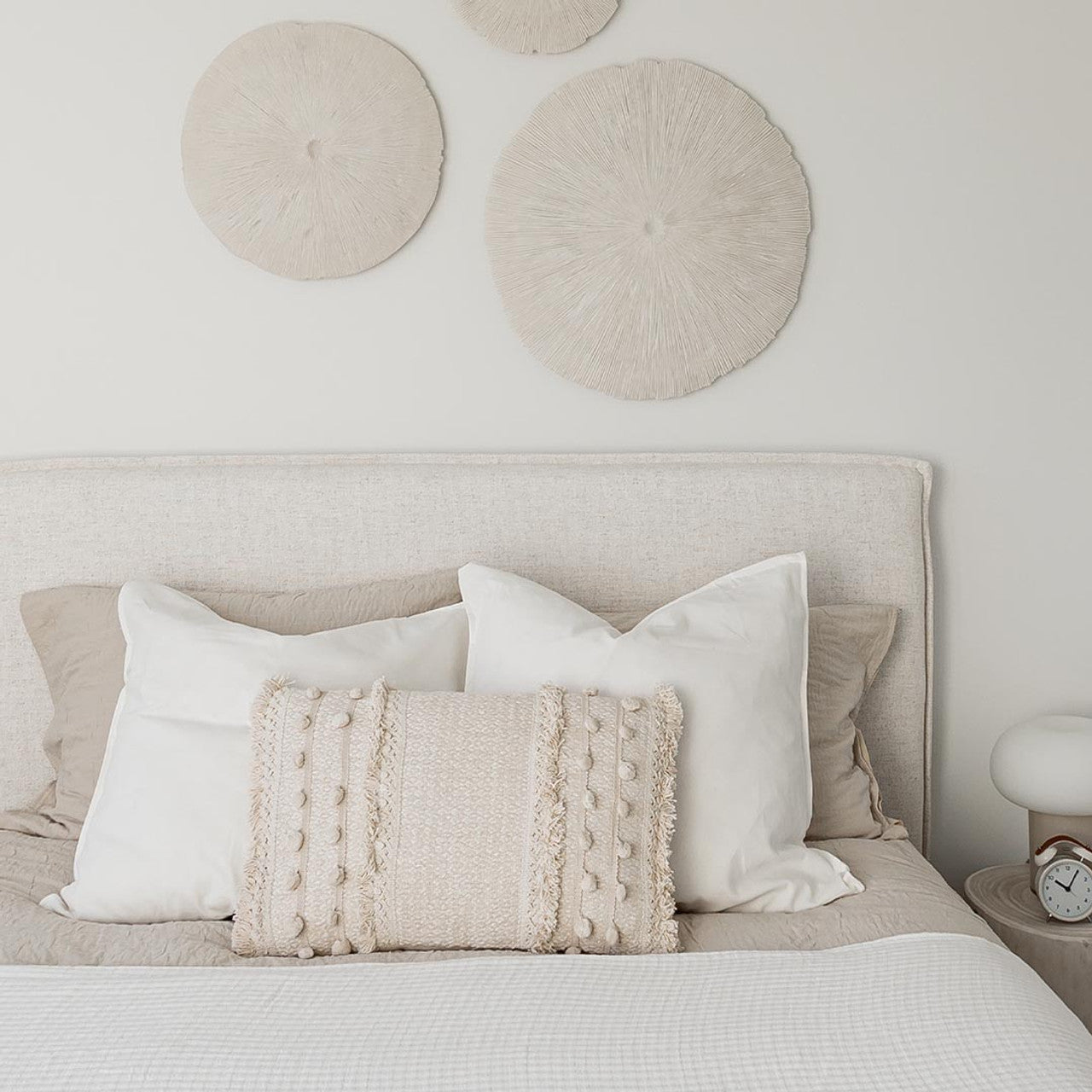 Shaughnessy King Bed - Cream