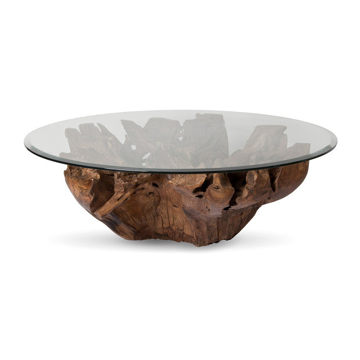 Pacific Round Root Coffee Table - L