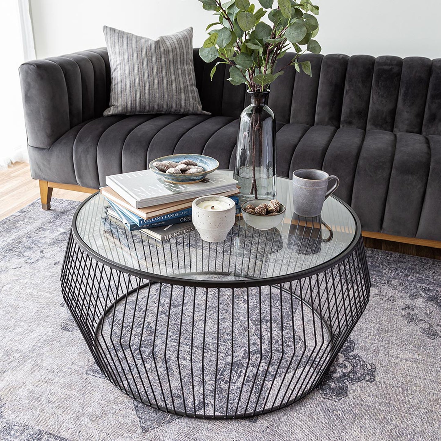 Capilano Wire Coffee Table - Black