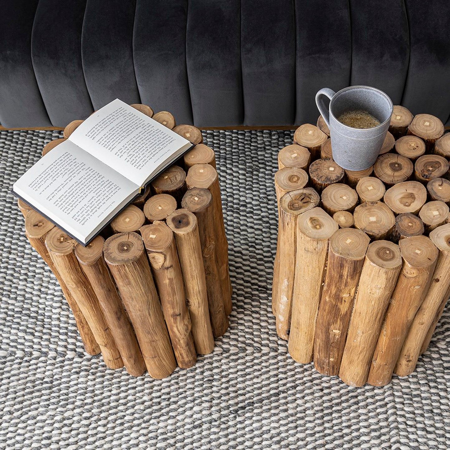 Pacific Kotak Stool - Round