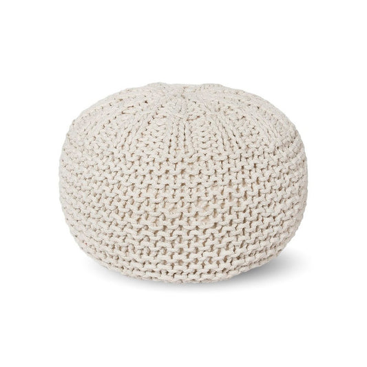 Kerrisdale Knit Pouf