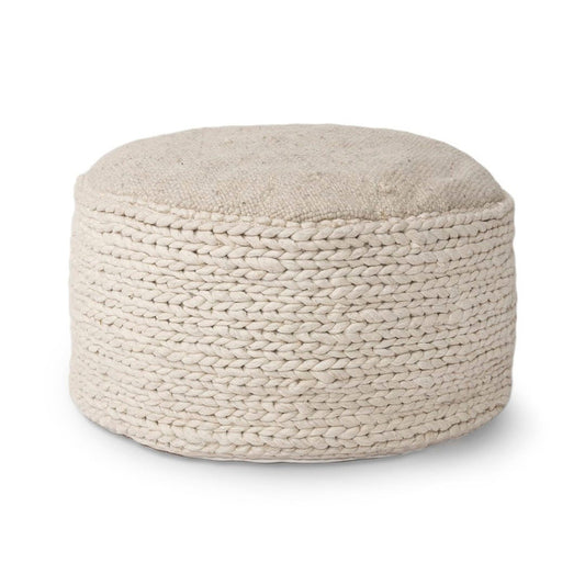 Kerrisdale Braid Pouf- L