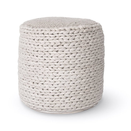 Kerrisdale Braid Pouf - S