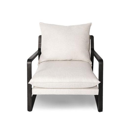 Belcarra Sling Chair - Dark Frame - Cream