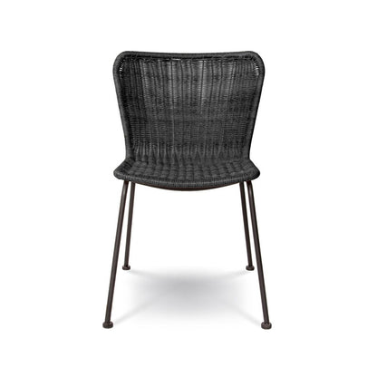 Dunbar Wave Dining Chair - Black