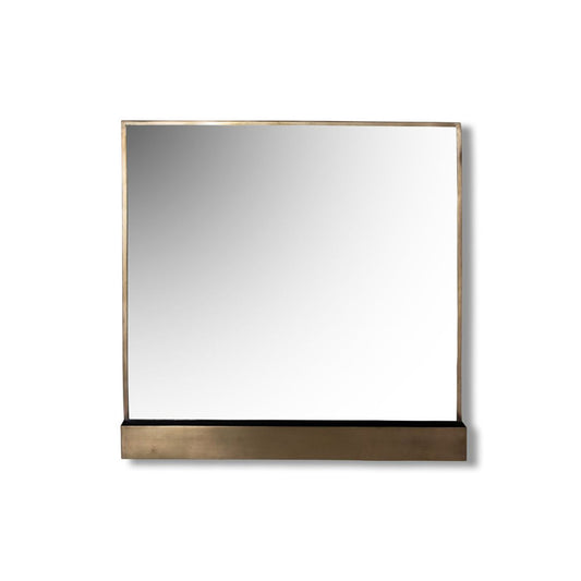 Burnaby Mirror - Brushed Gold